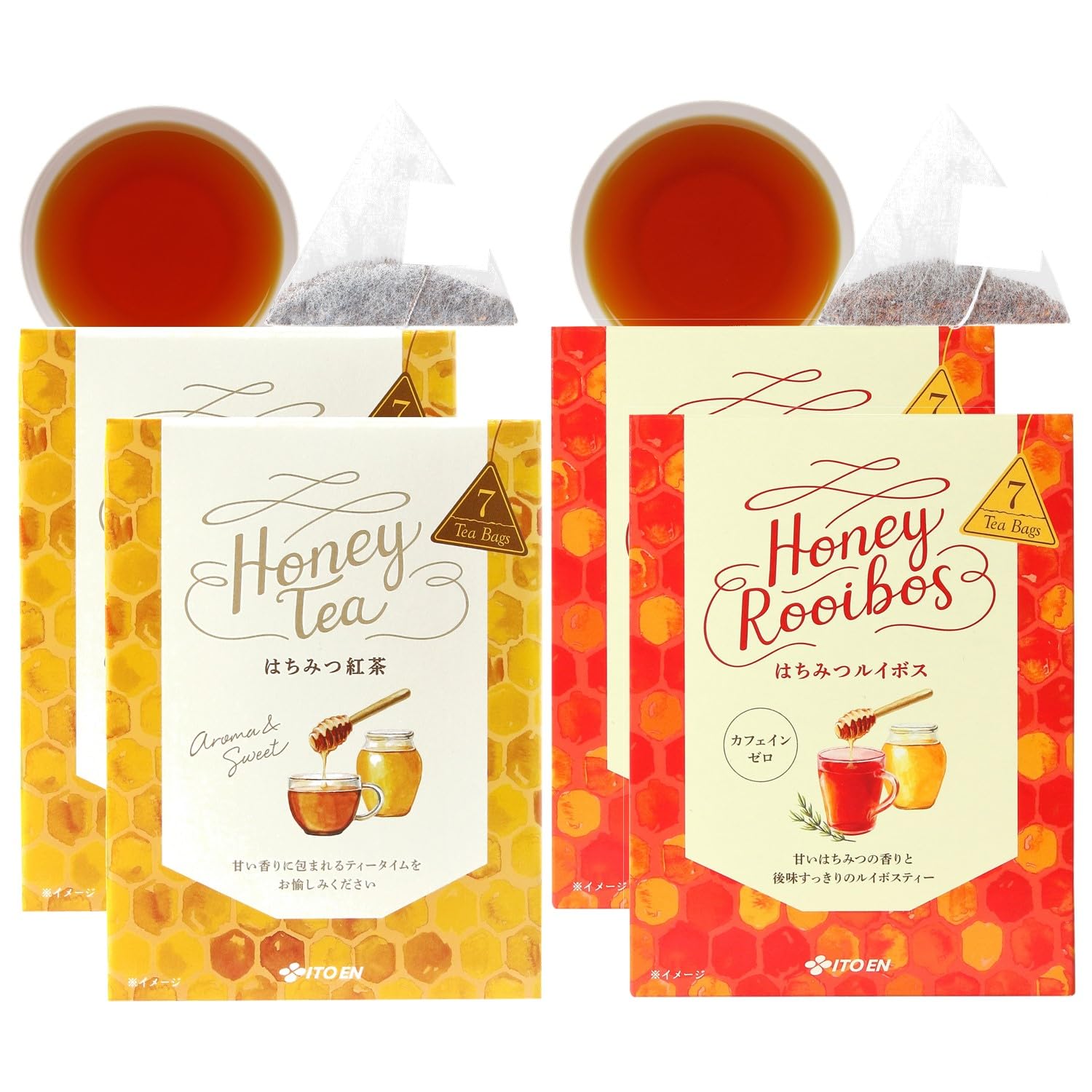 Amazon.co.jp: 【伊藤園専門店 公式】はちみつ紅茶7袋×2箱＋はちみつ